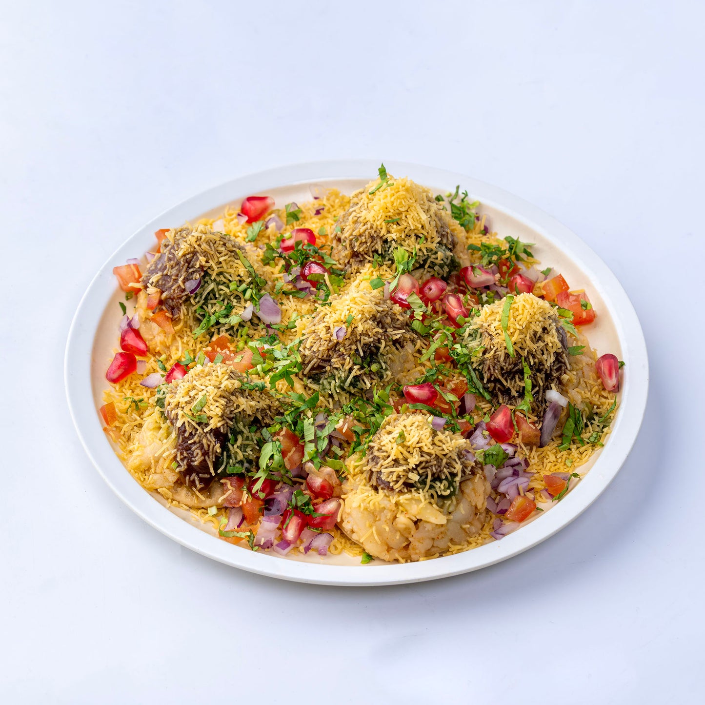 Sev Poori (6 pcs)