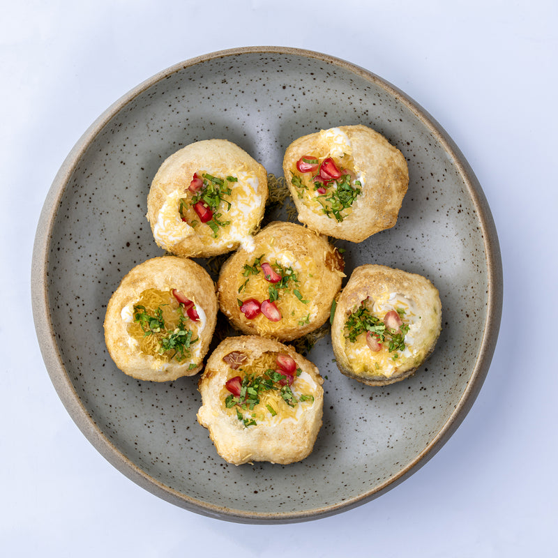 Dahi Poori (6 pcs)