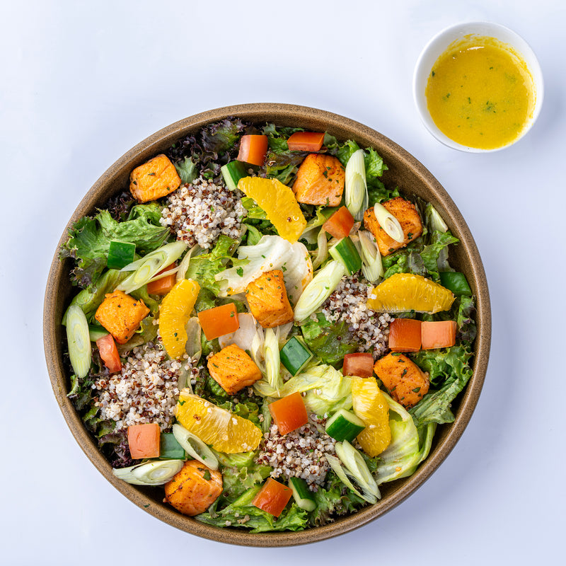 Line Caught Salmon Dual Quinoa Salad - 440 Kcal