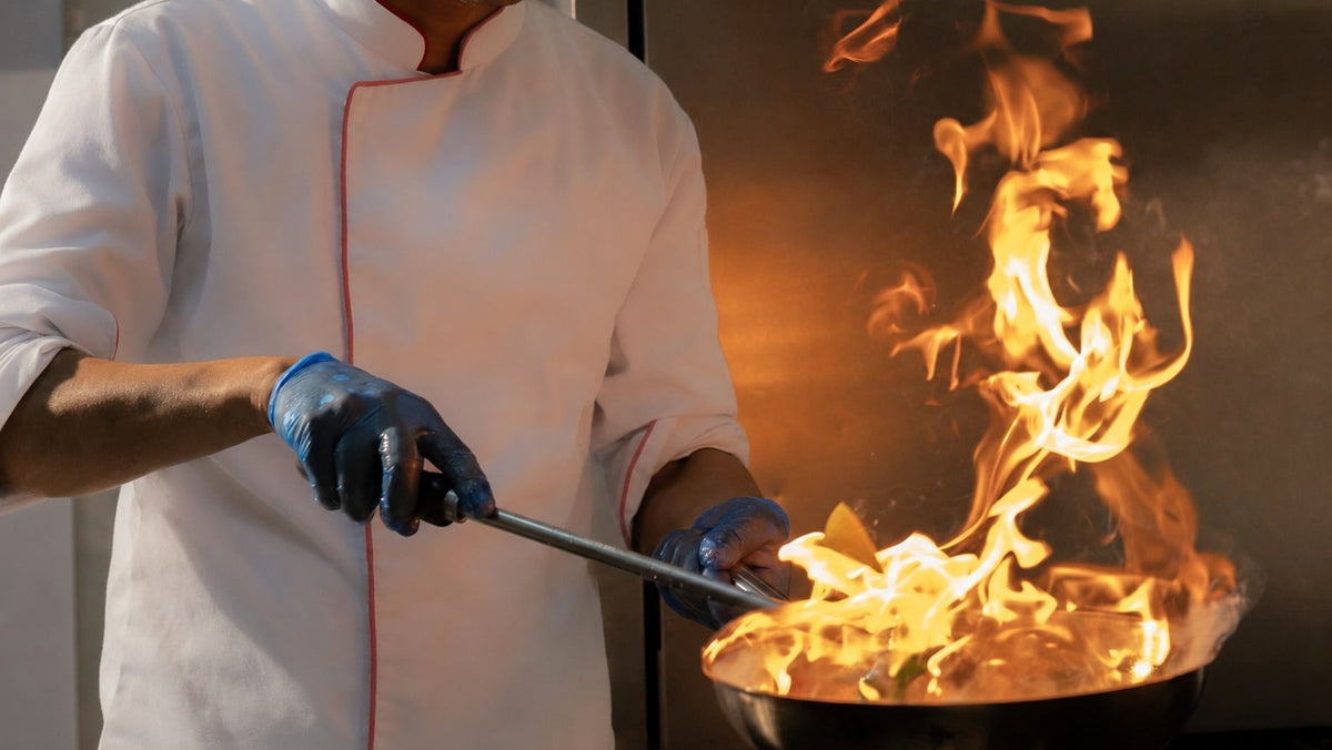Heat in the kitchen, magic on the plate.